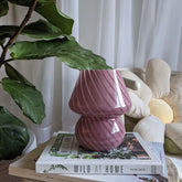 Baby Striped Mushroom Lamp